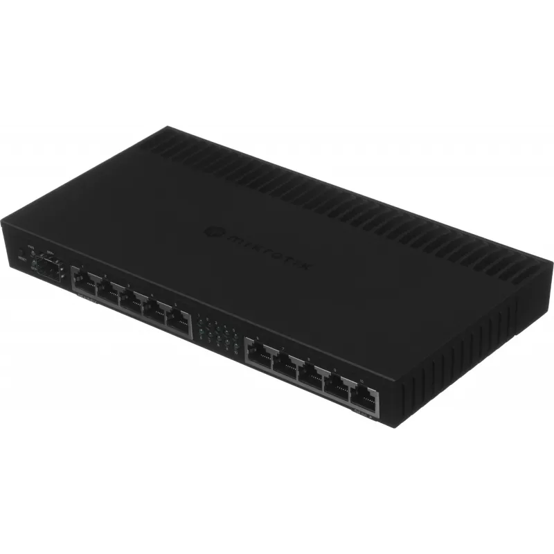 Роутер MikroTik RB4011iGS+RM 10/100/1000BASE-TX/SFP+ черный
