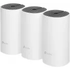 Бесшовный Mesh роутер TP-Link Deco M4 (DECO M4(3-PACK)) AC1200 10/100/1000BASE-TX белый (упак.:3шт)