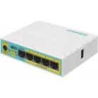 Роутер MikroTik hEX PoE lite (RB750UPR2) 10/100BASE-TX белый