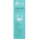 Роутер беспроводной TP-Link Archer C24 AC750 10/100BASE-TX белый