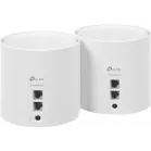 Бесшовный Mesh роутер TP-Link Deco X60(2-Pack) AX5400 10/100/1000BASE-TX белый (упак.:2шт)