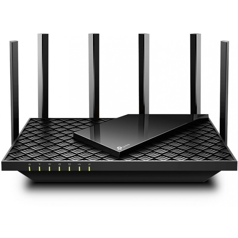 Роутер беспроводной TP-Link Archer AX73 AX5400 10/100/1000BASE-TX черный