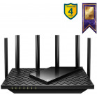 Роутер беспроводной TP-Link Archer AX73 AX5400 10/100/1000BASE-TX черный