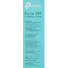 Роутер беспроводной TP-Link Archer C64 AC1200 10/100/1000BASE-TX черный