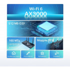 Роутер беспроводной TP-Link Archer AX55 AX3000 10/100/1000BASE-TX/4G ready черный