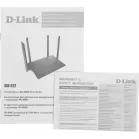 Роутер беспроводной D-Link DIR-822/RU/R4A AC1200 10/100BASE-TX черный