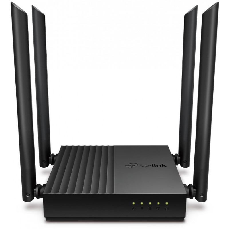 Роутер беспроводной TP-Link Archer A64 AC1300 10/100/1000BASE-TX черный
