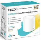 Бесшовный Mesh роутер TP-Link Deco X20 (DECO X20(1-PACK)) AX1800 10/100/1000BASE-TX белый (упак.:1шт)