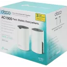 Бесшовный Mesh роутер TP-Link Deco S7(2-pack) AC1900 10/100/1000BASE-TX белый (упак.:2шт)