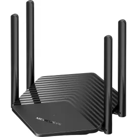 Роутер беспроводной Mercusys MR80X AX3000 10/100/1000BASE-TX черный