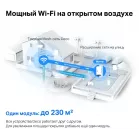Бесшовный Mesh роутер TP-Link Deco X50-Outdoor(1-pack) AX3000 1000BASE-T белый