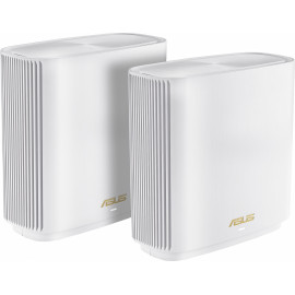 Бесшовный Mesh роутер Asus ZenWiFi XT9 (W-2-PK) AX7800 2.5GE/USB3.0 белый (упак.:2шт)
