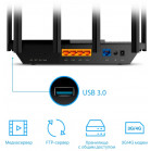 Роутер беспроводной TP-Link Archer AX5400 AX5400 10/100/1000BASE-TX черный