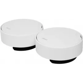 Бесшовный Mesh роутер TP-Link Deco X50-PoE (DECO X50-POE(2-PACK)) AX3000 1000/2500BASE-T белый (упак.:2шт)