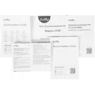 Роутер беспроводной Cudy LT400 N300 10/100BASE-TX/4G cat.4 черный