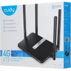 Роутер беспроводной Cudy LT500 AC1200 10/100BASE-TX/4G cat.4 черный