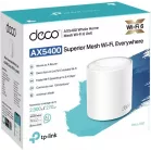 Бесшовный Mesh роутер TP-Link Deco X60(1-pack) AX5400 10/100/1000BASE-TX белый