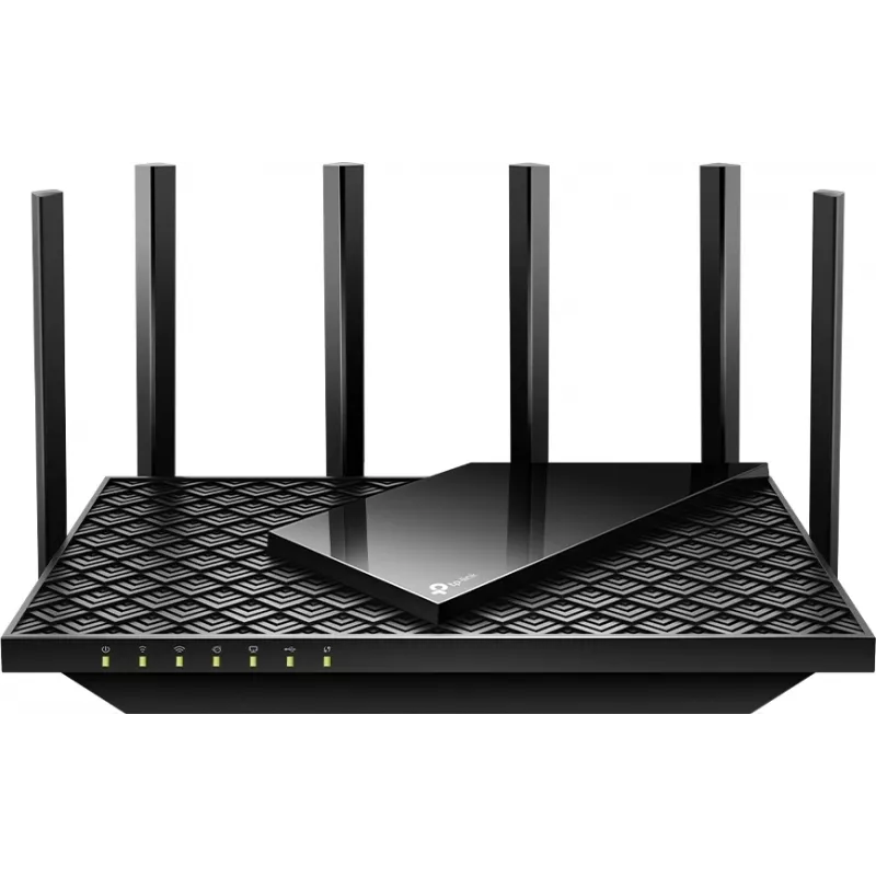 Роутер беспроводной TP-Link ARCHER AX72 PRO AX5400 10/100/1000/2500BASE-TX/4G ready черный