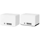 Бесшовный Mesh роутер Mercusys Halo H85X (HALO H85X(2-PACK)) AX3000 10/100/1000/2500BASE-T белый (упак.:2шт)