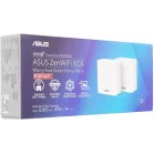 Бесшовный Mesh роутер Asus ZenWiFi BD4 (BD4(W-2-PK)) BE3600 1000/2500BASE-T белый (упак.:2шт)