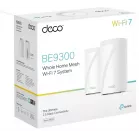 Бесшовный Mesh роутер TP-Link Deco BE65 BE9300 100/1000/2500BASE-T белый (упак.:2шт)