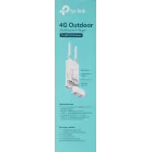 Роутер беспроводной TP-Link TL-MR100-Outdoor N300 10/100BASE-TX/3G/4G белый