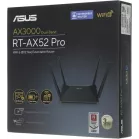 Роутер беспроводной Asus RT-AX52 Pro AX3000 10/100/1000BASE-TX черный