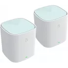 Бесшовный Mesh роутер Netis Neme X30S (NEME X30S (2 PACK)) AX3000 10/100/1000BASE-TX белый (упак.:2шт)