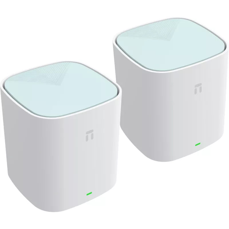 Бесшовный Mesh роутер Netis Neme X30S (NEME X30S (2 PACK)) AX3000 10/100/1000BASE-TX белый (упак.:2шт)