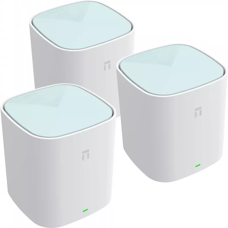 Бесшовный Mesh роутер Netis Neme X30S (NEME X30S (3 PACK)) AX3000 10/100/1000BASE-TX белый (упак.:3шт)