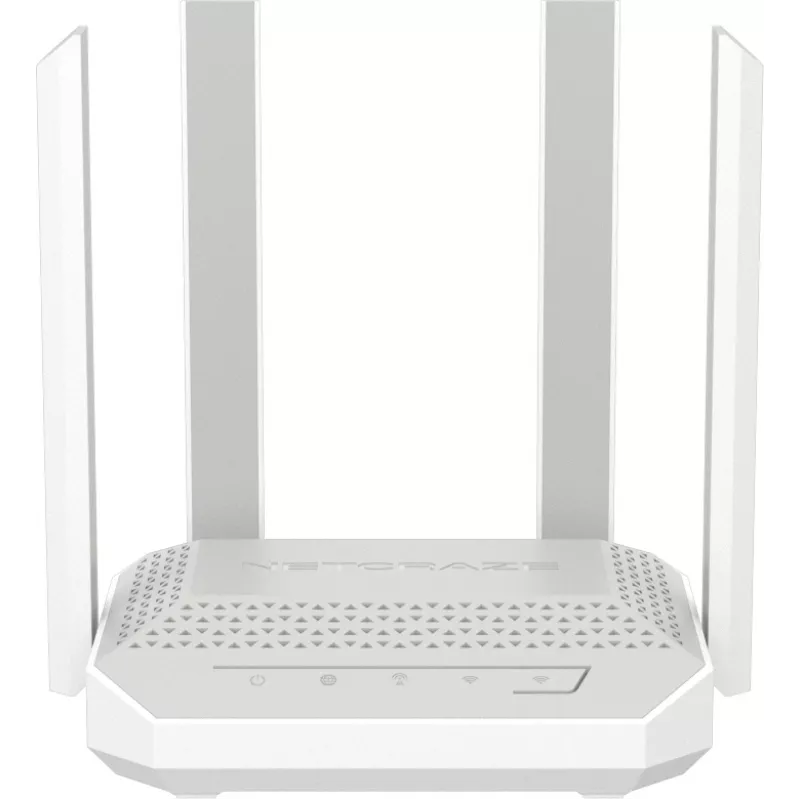 Роутер беспроводной Keenetic Netcraze Speedster 4G+ (NC-2911) AC1200 10/100/1000BASE-TX/4G cat.6 белый