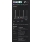 Роутер беспроводной TP-Link Archer GE230 BE3600 100/1000/2500BASE-T черный