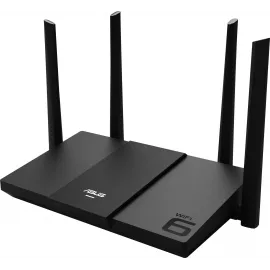 Роутер беспроводной Asus RT-AX3000E AX3000 10/100/1000BASE-TX черный