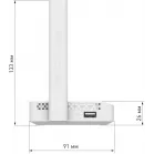 Роутер беспроводной Keenetic Netcraze Launcher (NC-1221) N300 10/100BASE-TX/4G ready белый