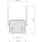 Роутер беспроводной Keenetic Netcraze Launcher (NC-1221) N300 10/100BASE-TX/4G ready белый