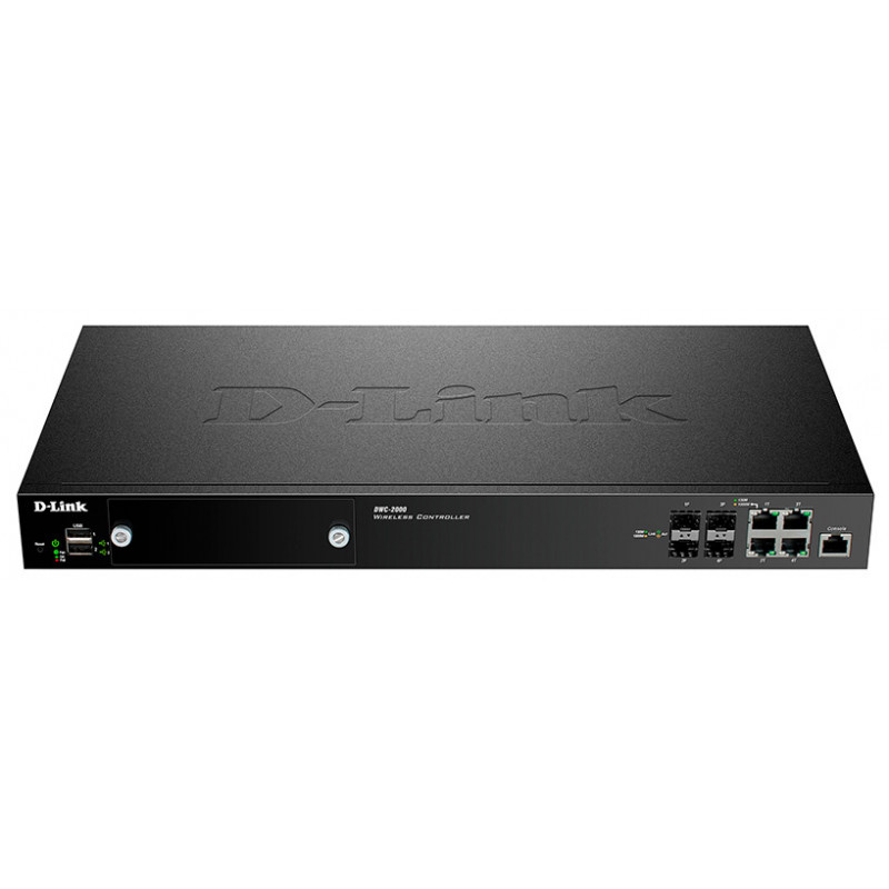 Контроллер D-Link DWC-2000 10/100/1000BASE-TX/SFP черный