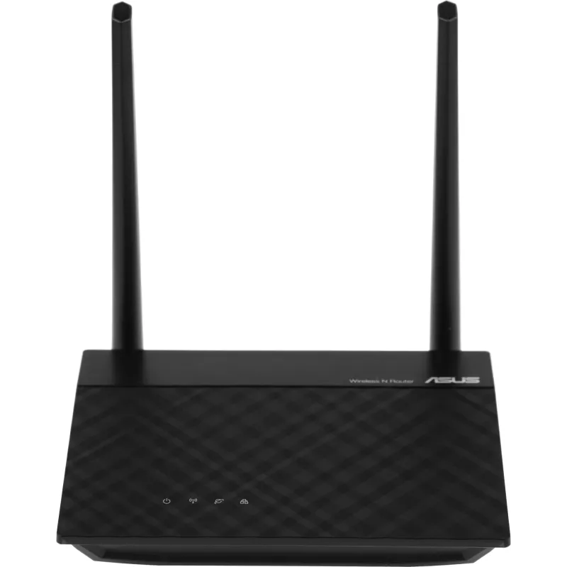 Роутер беспроводной Asus RT-N12E N300 10/100BASE-TX черный