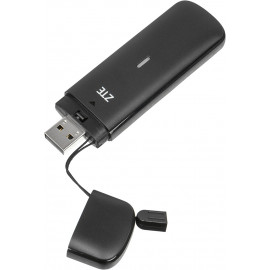 Модем 2G/3G/4G ZTE MF833N USB Firewall +Router внешний черный