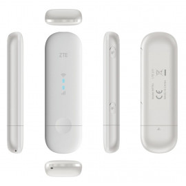 Модем 2G/3G/4G ZTE MF79N USB Wi-Fi Firewall внешний белый
