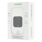 Модем 3G/4G Digma Mobile Wi-Fi DMW1880 micro USB Wi-Fi Firewall +Router внешний белый