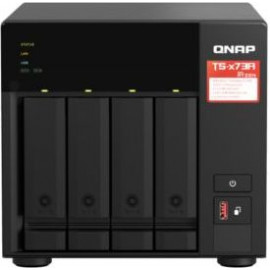 Сетевое хранилище NAS Qnap TS-473A-8G 4-bay настольный Ryzen V1500B