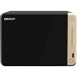 Сетевое хранилище NAS Qnap Original TS-664-4G 6-bay настольный Celeron N5095