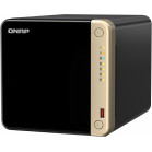 Сетевое хранилище NAS Qnap Original TS-464-8G 4-bay настольный Celeron N5095