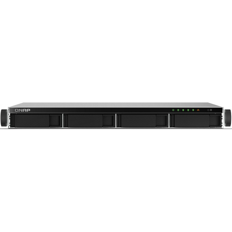 Сетевое хранилище NAS Qnap Original TS-464U-RP-8G 4-bay стоечный Celeron N5105 Сетевое хранилище NAS Qnap Original TS-464U-RP-8G 4-bay стоечный Celeron N5105