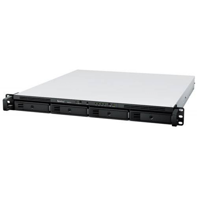 Synology RS822RP+R1 Сетевое хранилище 4x2.5"/3.5" SATA, AMD Ryzen V1500B/4x2.2GHz, 2GB DDR4, 4x1 Гбит/с, 2xUSB