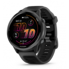 Смарт-часы Garmin Forerunner 570 черный, темно-серый безель, черный ремешок 47мм