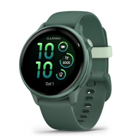Смарт-часы Garmin Vivoactive 6 зеленый, зеленый ремешок 42,2мм