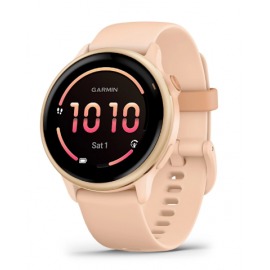 Смарт-часы Garmin Vivoactive 6 розовый, розовый ремешок 42,2мм