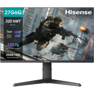  Hisense 27 27G6QPRO 2560x1440 IPS 320Hz HDMIx2DP black