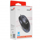 Мышь Проводная Genius XScroll V3 Black,1000 dpi, USB, кнопки - 3